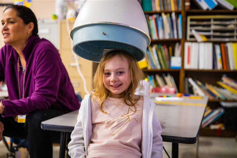Heritage Elementary kindergartners explore history